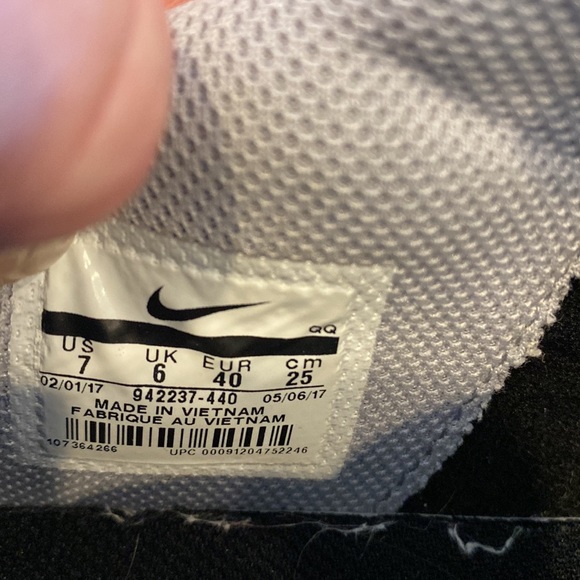 ✅ NIKE SB Delta Force Navy/Black Size 7 - Picture 12 of 13